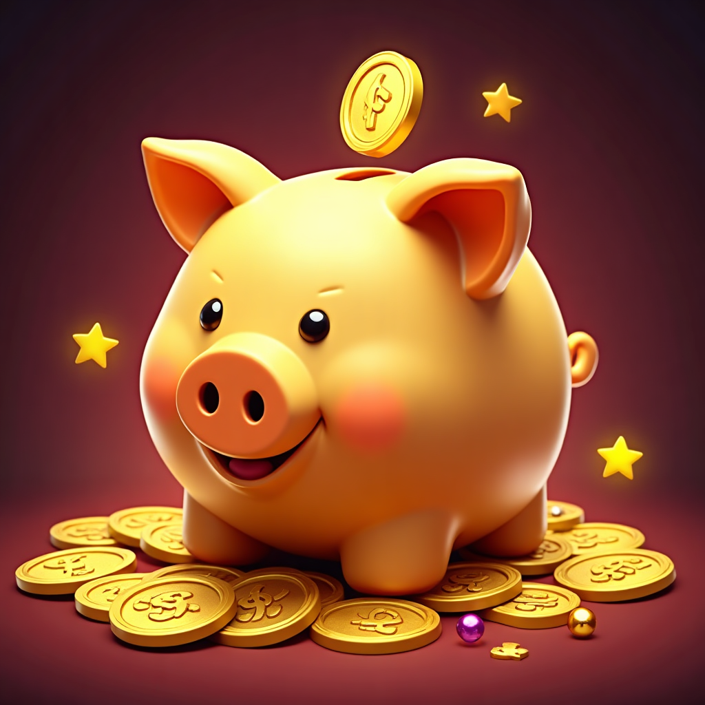 Piggy Bank Gold